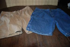 2 pair mens shorts size 40...