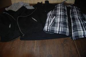 3 size medium jacketsvests...