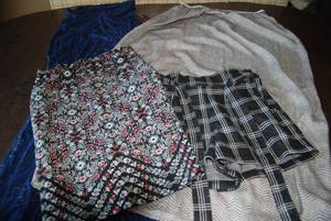 4 skirts size Small...