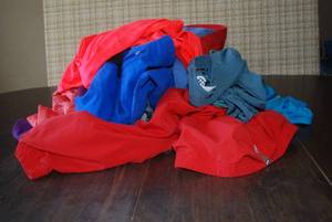 Work out wear, mixed variety all si...