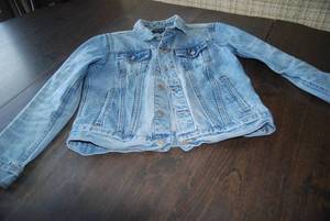 Jean jacket size Small...