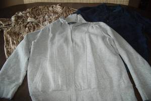 3 size Large jackets...