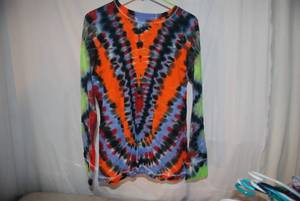 adult size XL long sleeve tye dye...