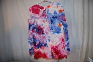 Ladies size 2X tye dye...