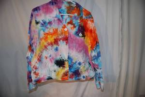 Size Large Ladies tye dye Jacket...