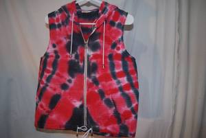 size small ladies tye dye vest...