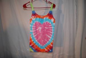 adult size large tye dye tank top...