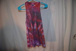 adult size XS tye dye tank...