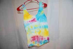 girls size 0 tye dye tank top...