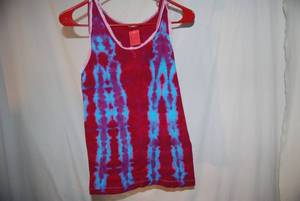 size large tye dye tank top...