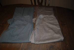 2 pair ladies size 14 inseam 30...
