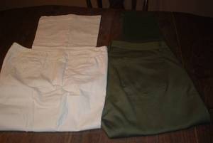 2 pair ladies size 14 inseam 30...