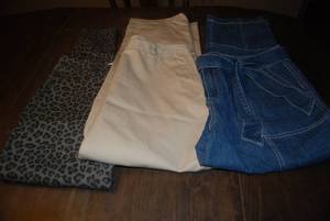 3 pair ladies size 14 inseam 30...