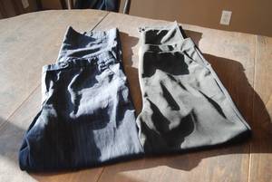 2 pair ladies size 10 petite...