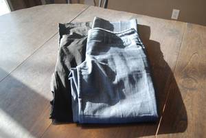 2 pair size 10 inseam 33...