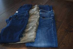 3 pair size 1 inseam 27...