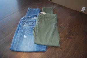 2 pair size 1 inseam 31...