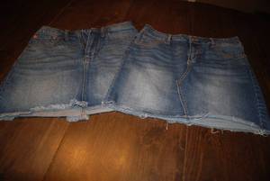 2 skirts size 28 waist...