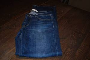 1 pair jeans size 5 inseam 33...