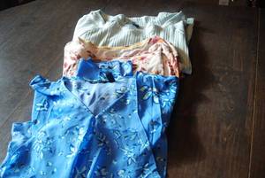 3 ladies size 3X tops...