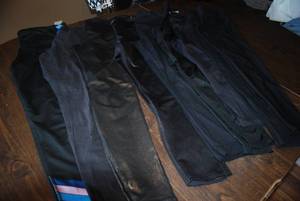 9 pair active wear size small...