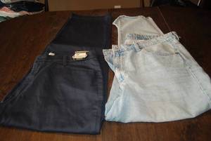 capri jeans and dress pants size 16...