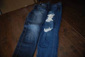 2 pair jeans size 17...