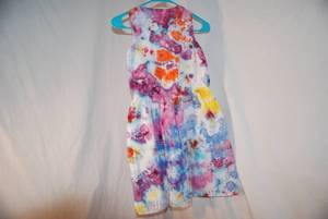 Girls size 1012 tye dye dress...