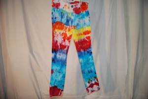 girls size 7 tye dye pants...