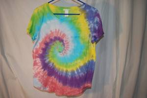 Ladies size small tye dye...