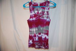 muscle shirt size XL tye dye...