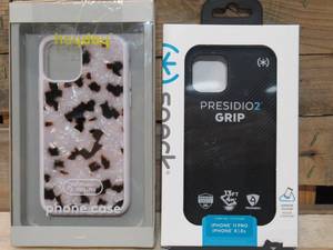lot 24 image: 2 Pack Apple iPhone 11 ProXXS Case - Light Tort & Presidio2 Grip