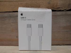 lot 39 image: Apple - 6.6 USB-C Charge Cable - White
