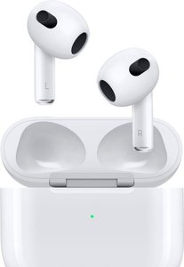 lot 1 image: Apple - AirPods (3rd generation) - White