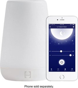 lot 10 image: Hatch - Rest Smart Night Light and Sound Machine with Time-to-Rise - White