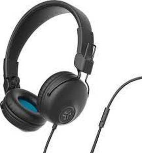 lot 45 image: JLab Studio Wired On-Ear Headphones - Black
