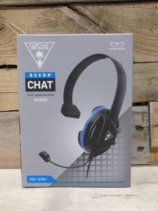 lot 38 image: Turtle Beach Recon Chat Wired Gaming Headset for PlayStation 45 - NEW
