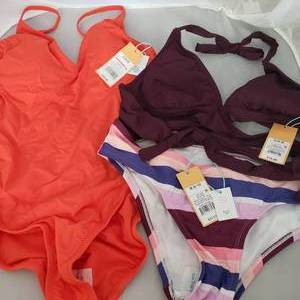Swimwear By Kona Sol (3-Pieces New With Tags Size 46)
