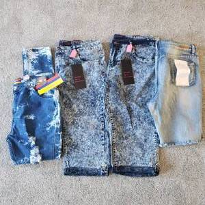 4-Pair Curvy Size 15-16-20 Denim With Tags