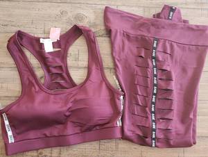 2-Piece Size S Racer Back Workout Set
