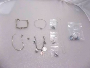 Sterling Charm Bracelet, Other Charms, Beads, Bracelets