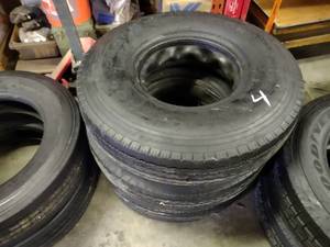 (3) New Assorted 8.25R15Tires...