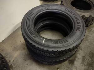 (2) Continental 22570R19.5 Tires...
