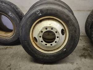 (2) Retread 28.575R24.5 Tires on S...
