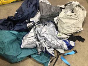 lot 6 image: Lot of misc Tent parts customer returns