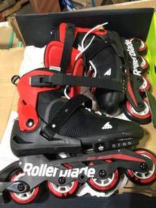 lot 30 image: Rollerblade Microblade Inlineskates - Maat 36-40 - Unisex - zwart rood In good condition