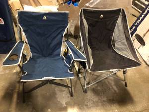 lot 41 image: Lot of two Rocker folding chairs Customer Returns see the pictures