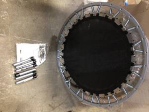 lot 42 image: Fitness Gear Mini Trampoline Customer Returns see the pictures