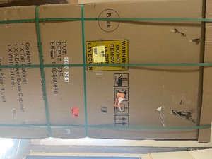 lot 51 image: Husky 3-Piece Heavy Duty Welded Steel Garage Storage System in Black (64 in. W x 81 in. H x 24 in. D)