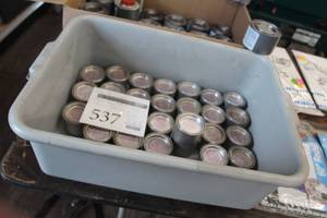 lot 537 image: Lot of (33) Chafing Dish Sterno Fuel 2-58 oz. Cans